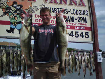 Port Clinton walleye charters